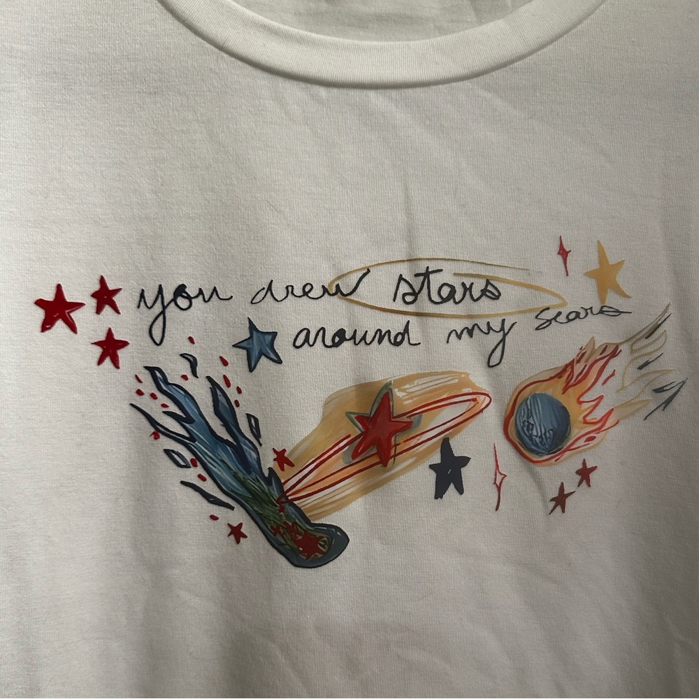 Taylor Swift babydoll lyrics “you drew stars around my scars” tee